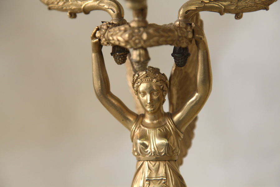 Pair of candelabras