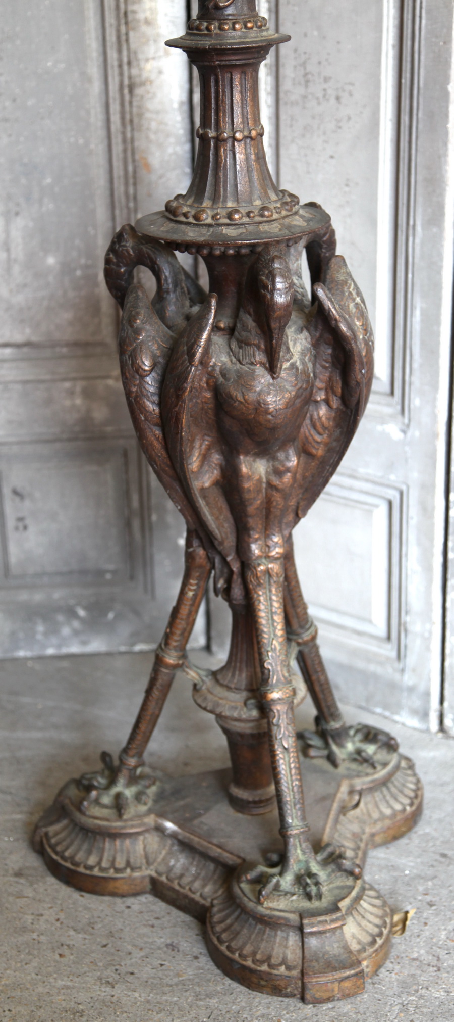 Lampadaire en fonte circa 1880