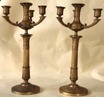 Pair of candelabras 19th