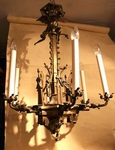 Chandelier Gothic style circa on 1850