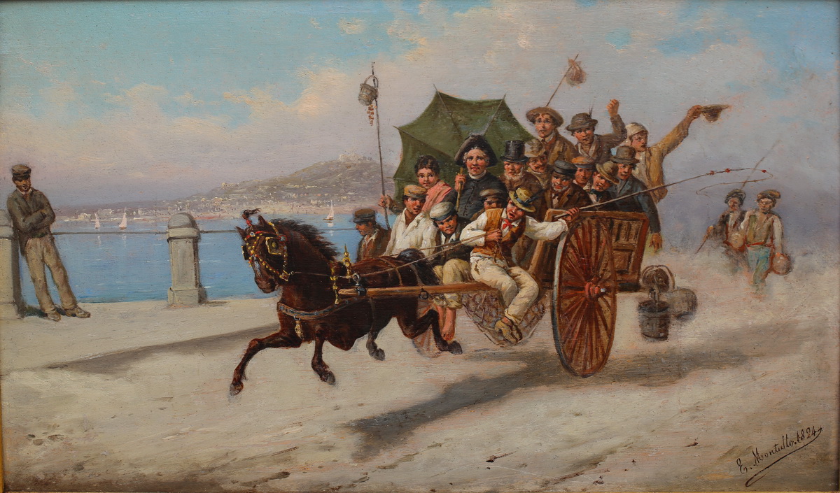 Italian E.MONTULLO XIX-XX school