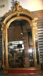 Pair of important mirrors in stucco