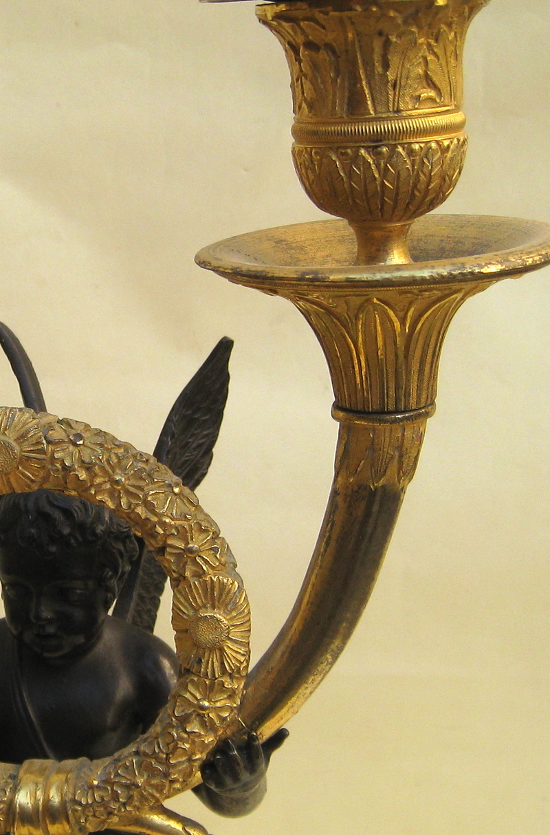 Pair of candelabras 19th