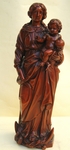 Vierge en buis circa 1800