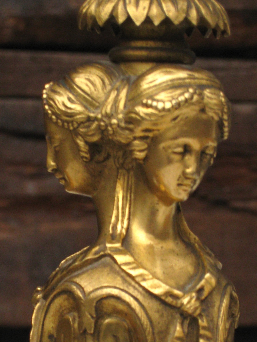 Pair of candlesticks circa on 1880