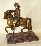 Satue equestre de Louis XIV