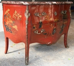 COMMODE en LAQUE circa 1880