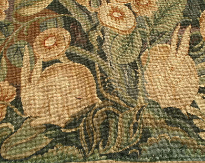 Carpet petit point circa 1900