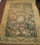 TAPIS petit point circa 1900