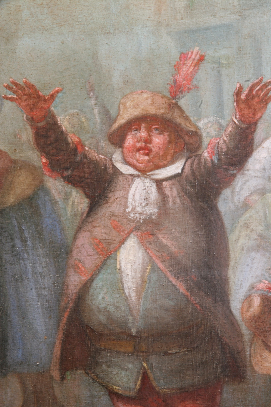 ARNAUD-DURBEC Jean Baptist François 1827-XIX  "feast of village"