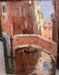 Abel TRUCHET 1857-1918 Ec. Fr " bridge  in Venice "