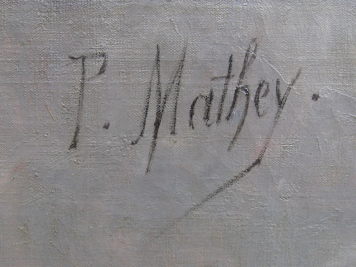 Paul MATHEY 1844-1929 "Portrait d'Eugène Carriere"