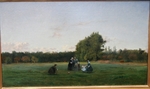 Adolphe POTEMONT 1828-1883 "Jeux champêtres"