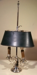 silvery metal Lamp 19th