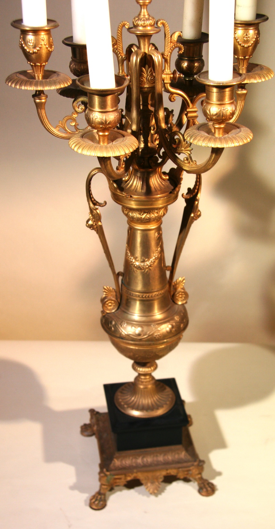 Pair of candelabras circa 1880