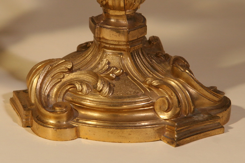 PAIR OF CANDELABRAS 19 th