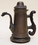 Coffeepot in brass Spain timeperiod 17th