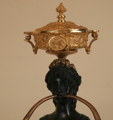PAIRE DE CANDELABRES STYLE EMPIRE