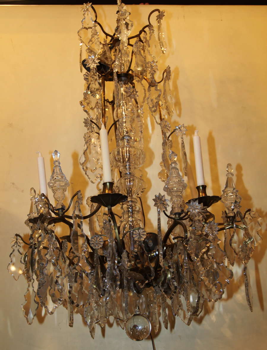 Lustre cage style LXV