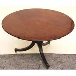 Mahogany great britain  table circa 1800 with mechanism